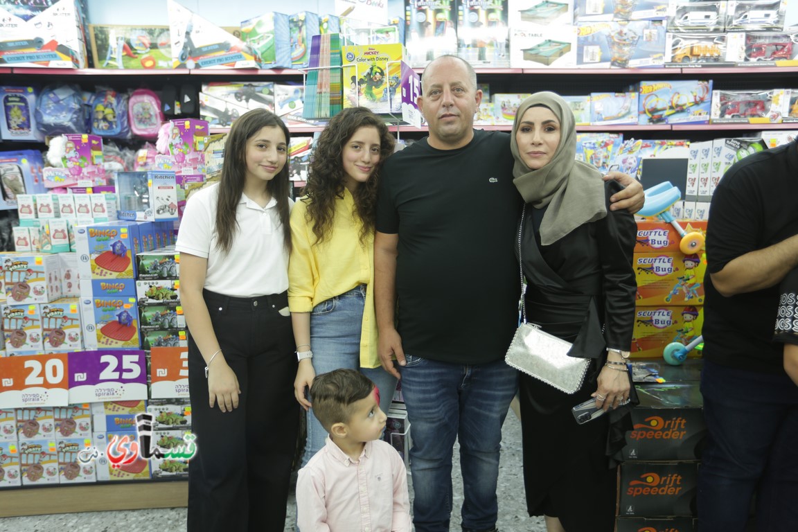 افتتاح متجر الالعاب المميز والجديد شبكة Spirala في مدينة كفر قاسم لأصحابة ادم عامر ووهبي عامر